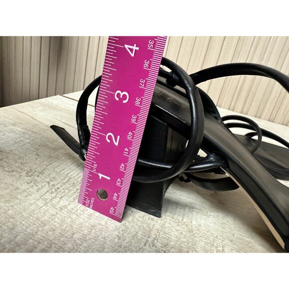 Nordstrom Rack Women Lagrange Block Heel Strappy Sandals Size 10M Black - Picture 12 of 12